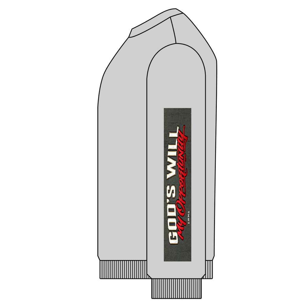 G.W.M.O. Signature "God's Will" | Vintage Wash Crewneck | Longsleeve | Unisex