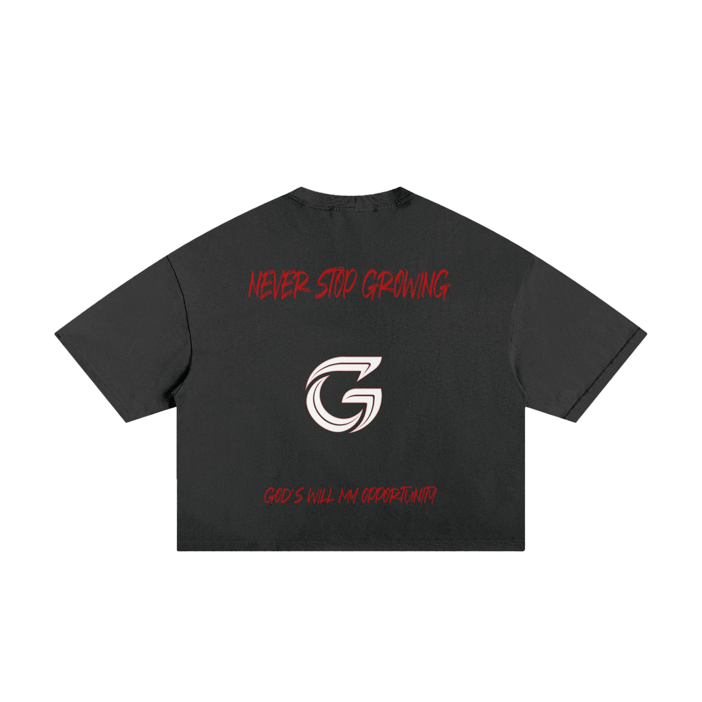 The G.W.M.O. 'Roots & Rise' Distressed Tee | Boxy Men's Tee