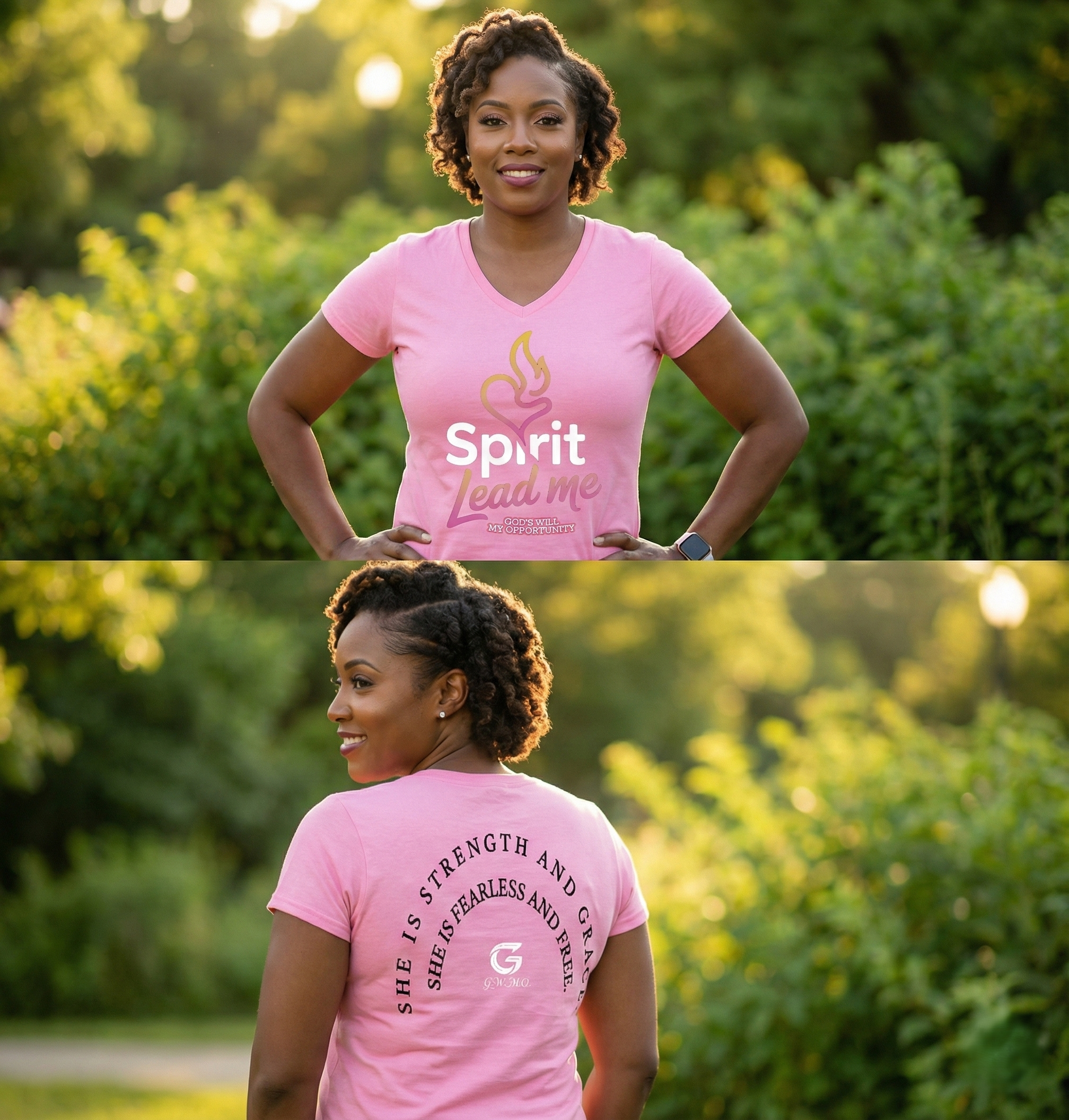 The G.W.M.O. "Spirit Lead" V-Neck Tee | Women's Tee