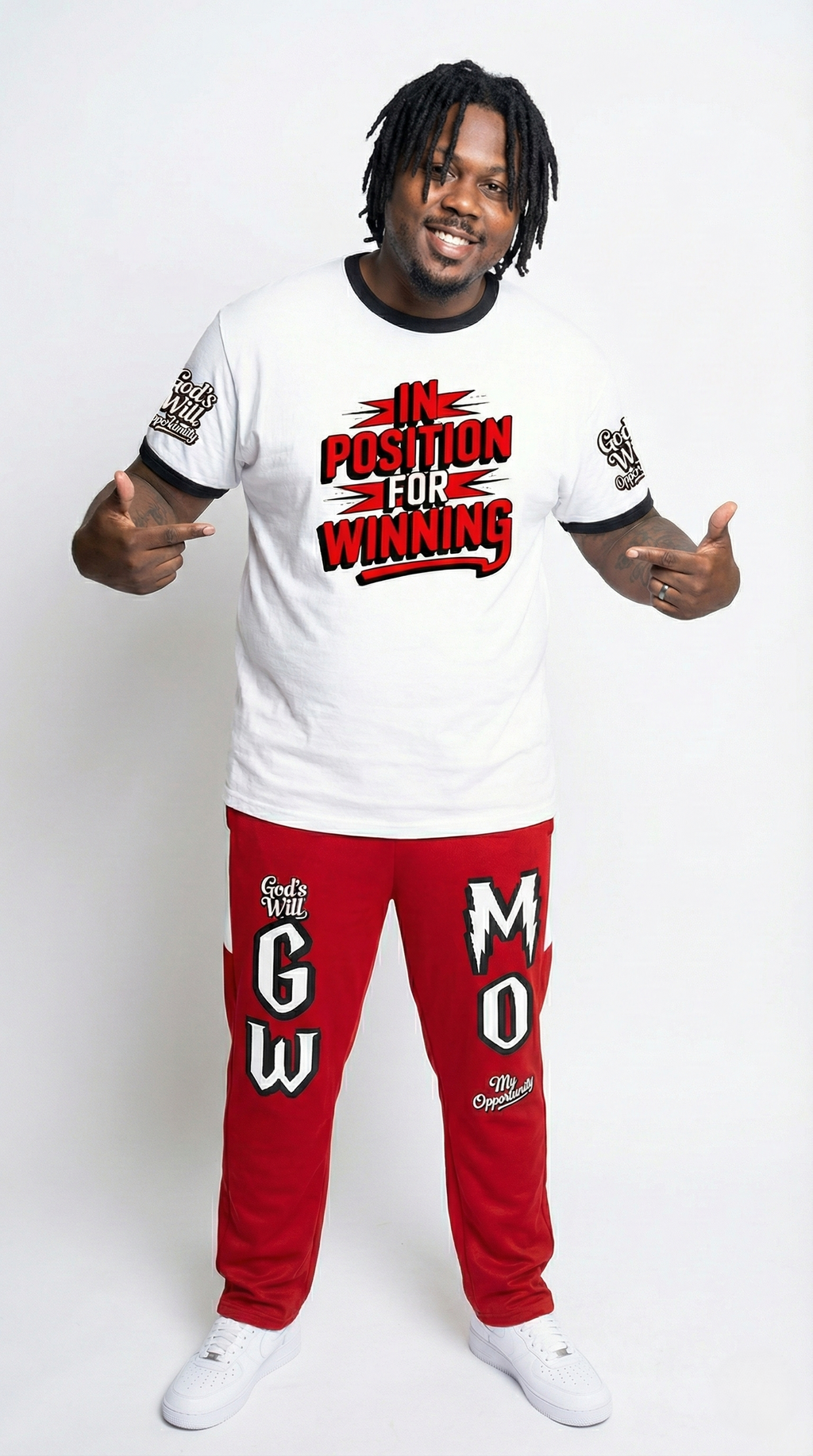 God's Will My Opportunity | Varsity Track Pants