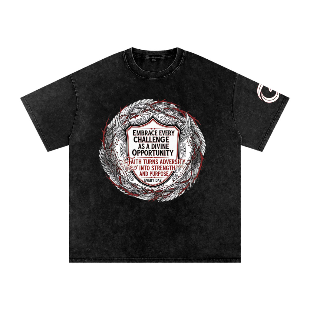 The G.W.M.O. Ignited Adversity Tee | Strength in the Shadow | Men's Tee