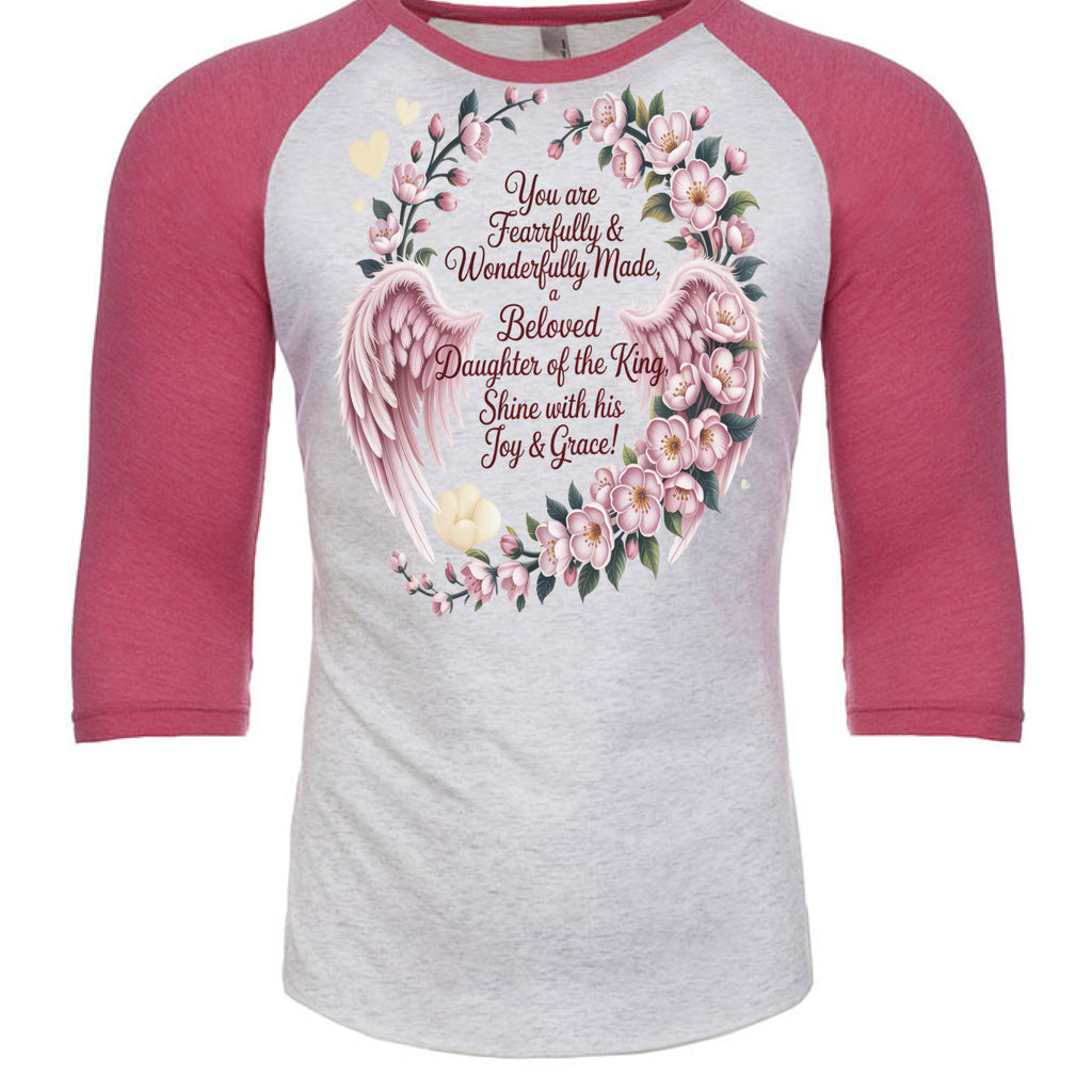 Vintage Pink/ Heather White - FRONT