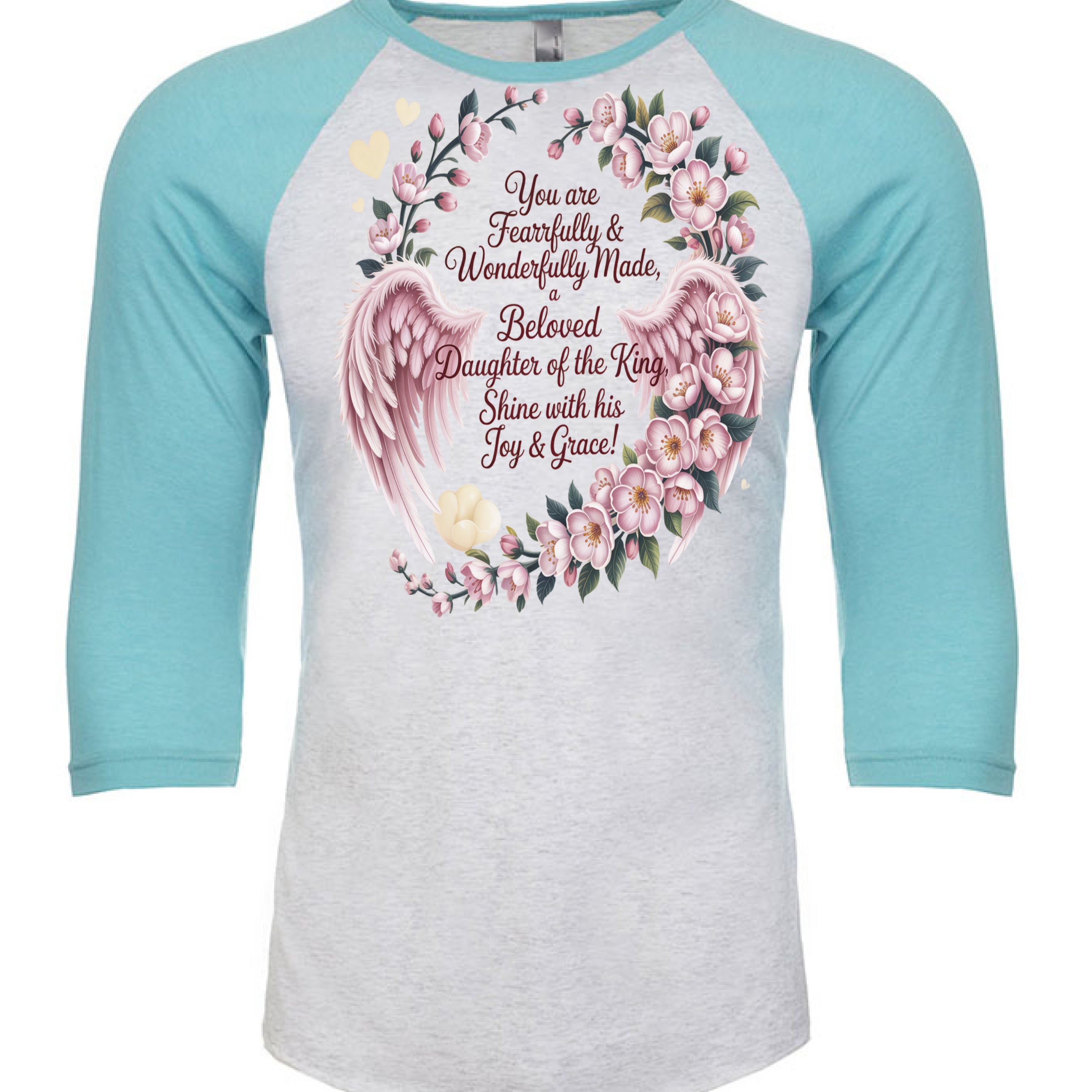 Tahiti Blue/ Heather White - FRONT