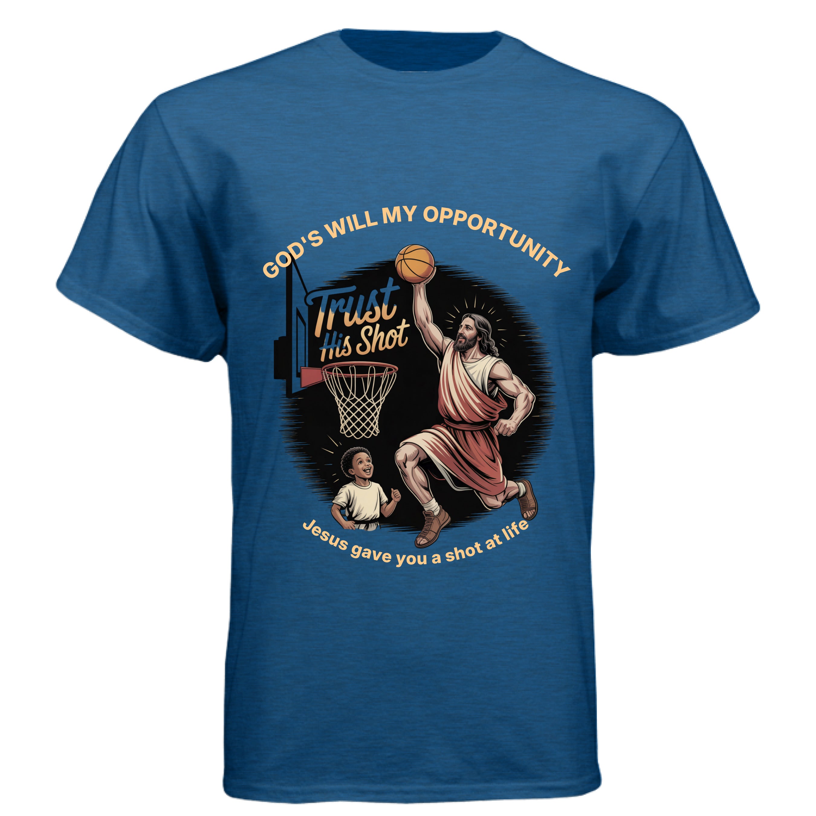 Heather Cool Blue - FRONT