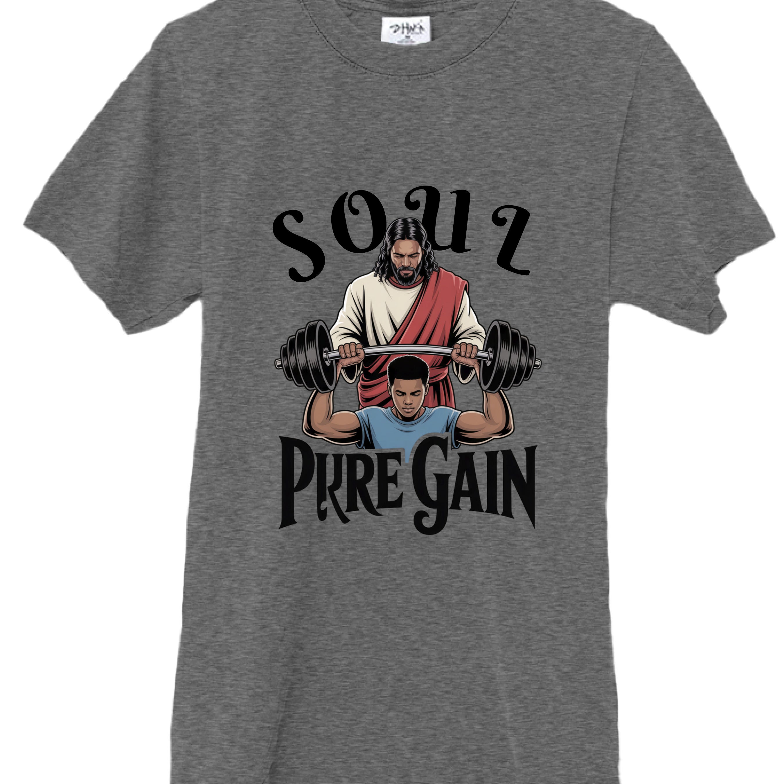 Charcoal Grey Heather - FRONT